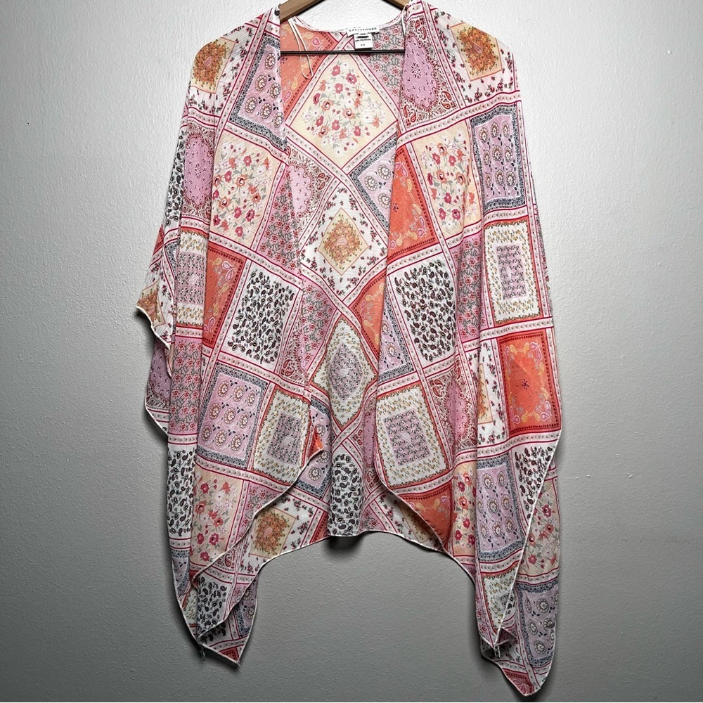 Earthbound Women Mixed Print Patchwork Floral Dus… - image 1